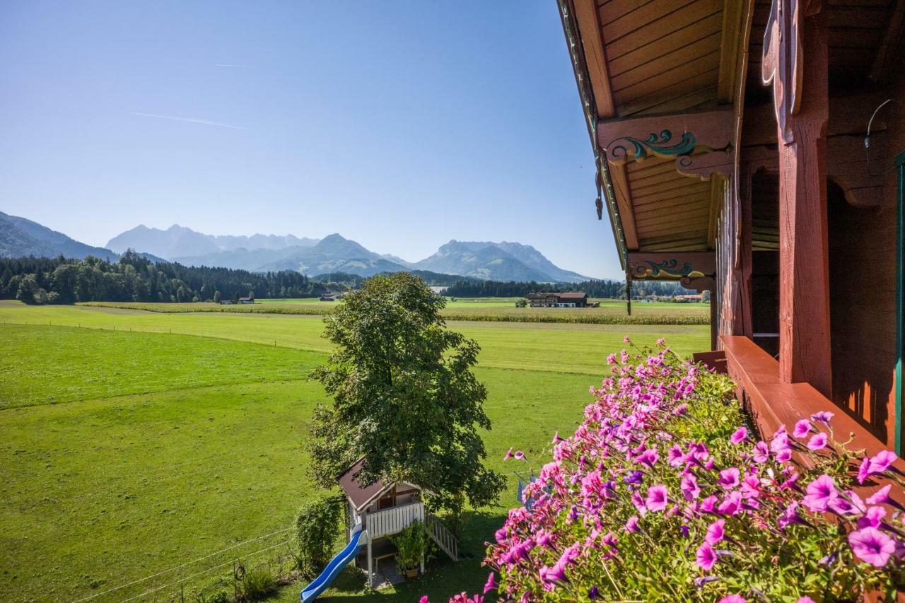 Leindlhof Villa Kossen Bagian luar foto
